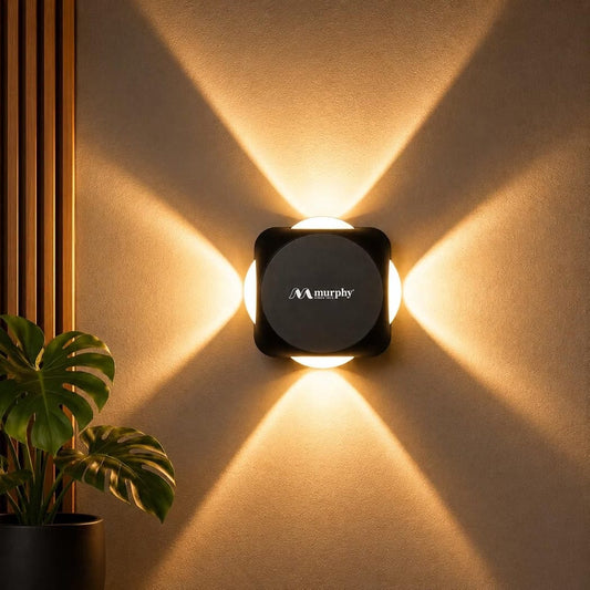Kruzmart™Murphy LED Outdoor Up/Down Wall Light – 6W Warm White